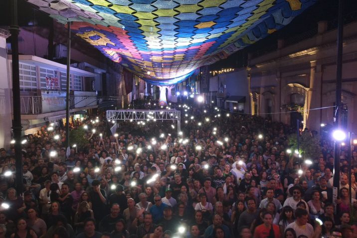 ROCK JUDE HIZO VIBRAR A MÁS DE 5 MIL ESPECTADORES EN EL CORREDOR CULTURAL CARRANZA