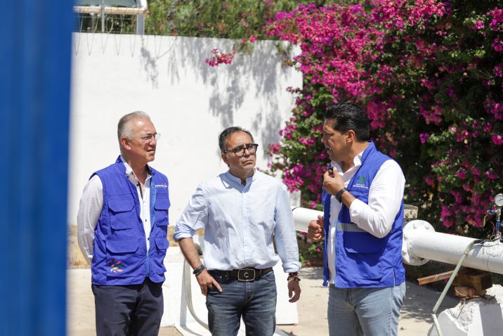 SUPERVISA LEO MONTAÑEZ CORRECTO FUNCIONAMIENTO DE POZOS DEL CENTRO DE LA CIUDAD