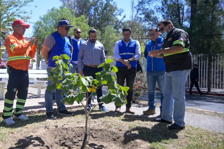 POR UN AGUASCALIENTES MÁS VERDE SEGUIMOS CON ACCIONES DE REFORESTACIÓN: LEO MONTAÑEZ