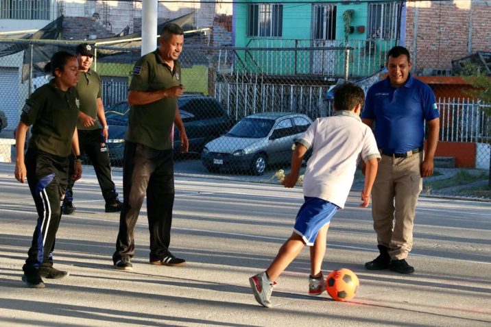 IMPULSA SEGURIDAD PÚBLICA MUNICIPAL LA PROXIMIDAD SOCIAL Y LA SANA CONVIVENCIA A TRAVÉS DEL DEPORTE