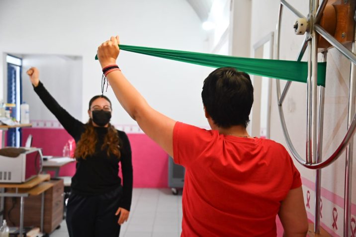 OFRECE DIF MUNICIPAL REHABILITACIÓN PARA PACIENTES POSTQUIRÚRGICAS DE CÁNCER DE MAMA OFRECE DIF MUNICIPAL REHABILITACIÓN PARA PACIENTES POSTQUIRÚRGICAS DE CÁNCER DE MAMA