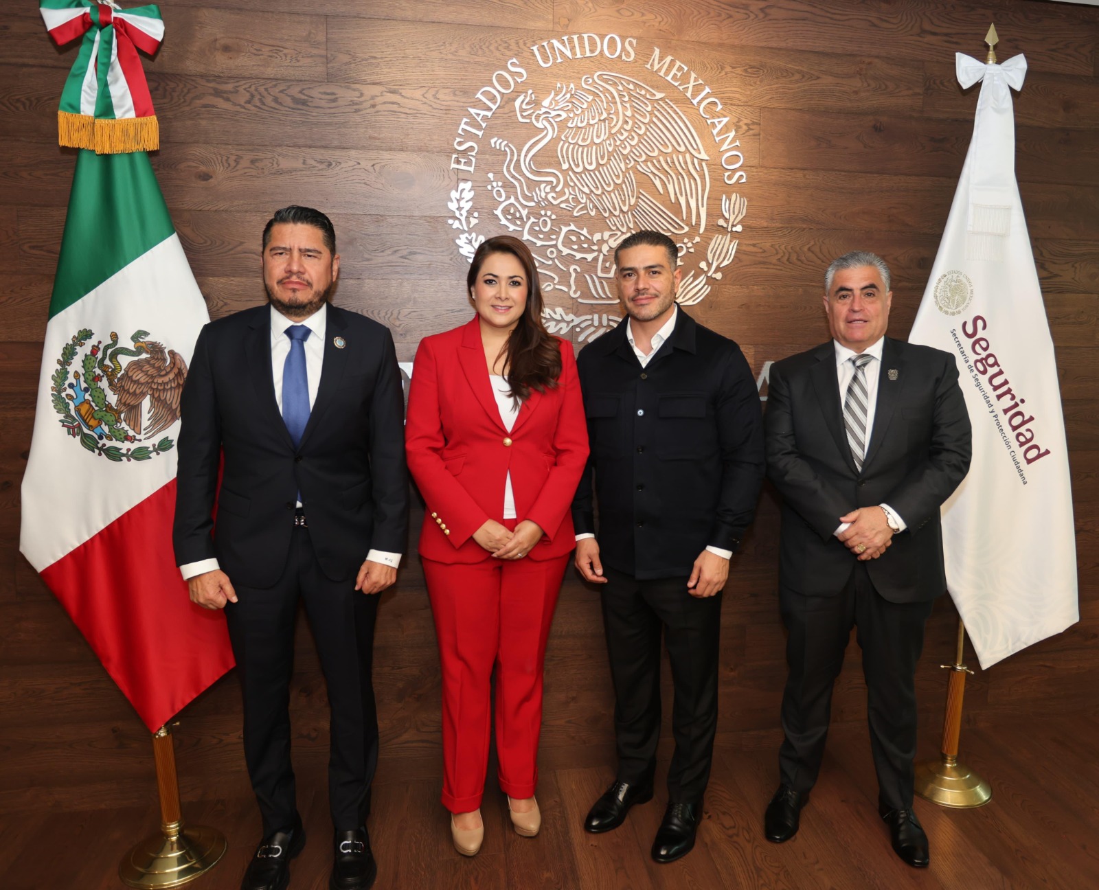 REUNIÓN CON OMAR GARCÍA HARFUCH, SECRETARIO DE SEGURIDAD Y PROTECCIÓN CIUDADANA DE GOBIERNO DE MÉXICO