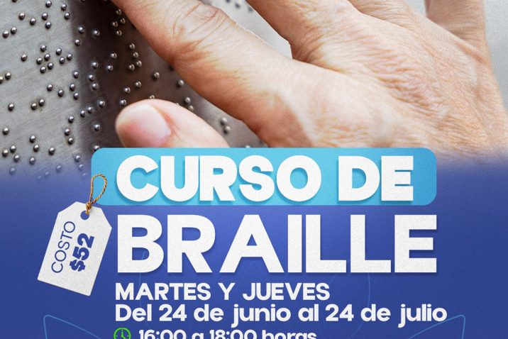 IMPARTIRÁ DIF MUNICIPAL CURSO DE BRAILLE EN FOMENTO A LA INCLUSIÓN DE PERSONAS CON DISCAPACIDAD VISUAL