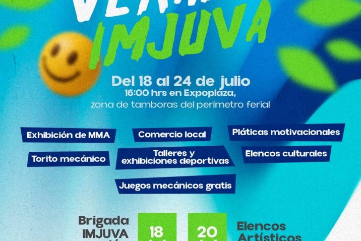 ¡LLEGA EL VERANO IMJUVA A AGUASCALIENTES!