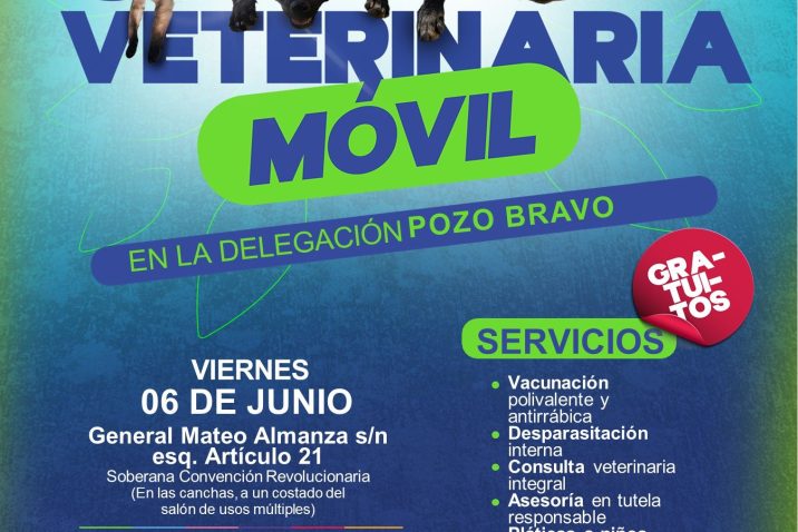 ANUNCIA MUNICIPIO DE AGUASCALIENTES NUEVAS FECHAS DE LA CLÍNICA VETERINARIA MÓVIL