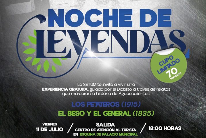 INVITA MUNICIPIO AL RECORRIDO HISTÓRICO “NOCHE DE LEYENDAS”