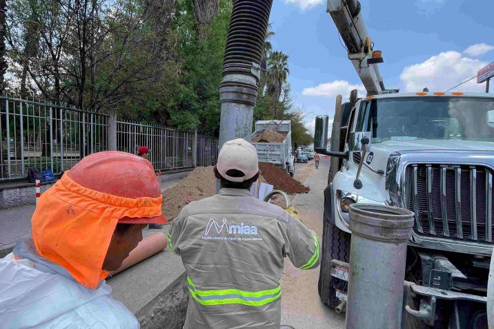 INVIERTE MIAA 3.3 MILLONES DE PESOS EN OBRAS DE REHABILITACIÓN DE ALCANTARILLADO SANITARIO EN EL BARRIO DE LA PURÍSIMA
