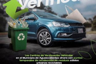 INVITA MUNICIPIO A SUMARSE A LA CAMPAÑA DE ACOPIO DE MATERIAL RECICLABLE EN CENTROS DE VERIFICACIÓN VEHICULAR