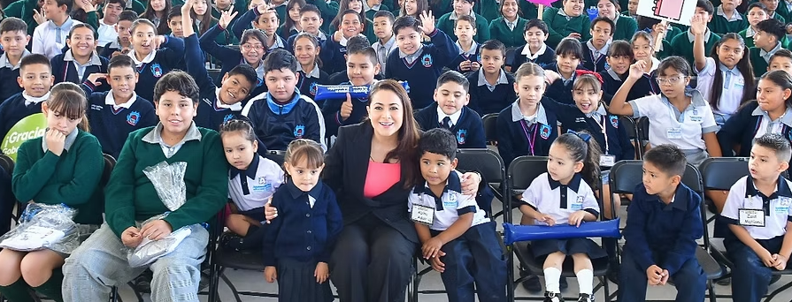 ENTREGA TERE JIMÉNEZ NUEVA SECUNDARIA Y JARDÍN DE NIÑOS EN VILLA DE LAS NORIAS