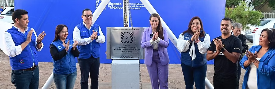 CON UNA INVERSIÓN SUPERIOR A LOS 72 MILLONES DE PESOS, INICIA TERE JIMÉNEZ CONSTRUCCIÓN DE DESARROLLO HABITACIONAL PARA EL SECTOR SALUD