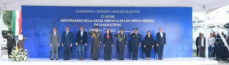 TERE JIMÉNEZ DESTACA EL LEGADO DE LOS NIÑOS HÉROES COMO EJEMPLO DE UNIDAD NACIONAL