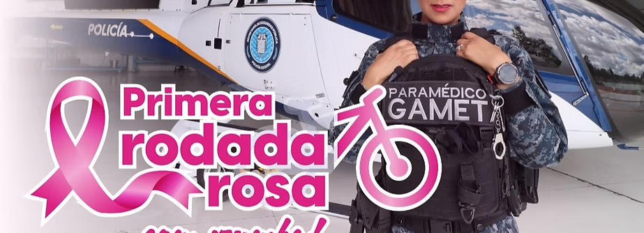 POLICÍA ESTATAL ORGANIZA LA PRIMERA RODADA ROSA CONTRA EL CÁNCER DE MAMA