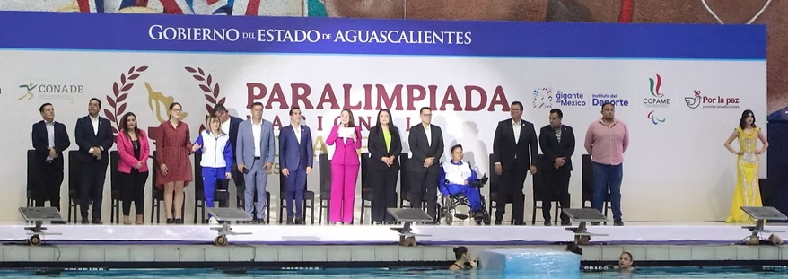 TERE JIMÉNEZ INAUGURA LA PARALIMPIADA NACIONAL CONADE 2025 EN AGUASCALIENTES; PARTICIPAN MÁS DE 2 MIL 500 PARATLETAS DE TODO EL PAÍS TERE JIMÉNEZ INAUGURA LA PARALIMPIADA NACIONAL CONADE 2025 EN AGUASCALIENTES; PARTICIPAN MÁS DE 2 MIL 500 PARATLETAS DE TODO EL PAÍS