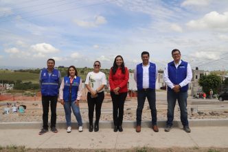LEO MONTAÑEZ PONE EN MARCHA CONSTRUCCIÓN DE PARQUE EN VILLA MONTAÑA