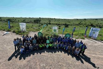 REALIZA MUNICIPIO MEGA REFORESTACIÓN EN EL ÁREA NATURAL PROTEGIDA BOSQUE DE COBOS
