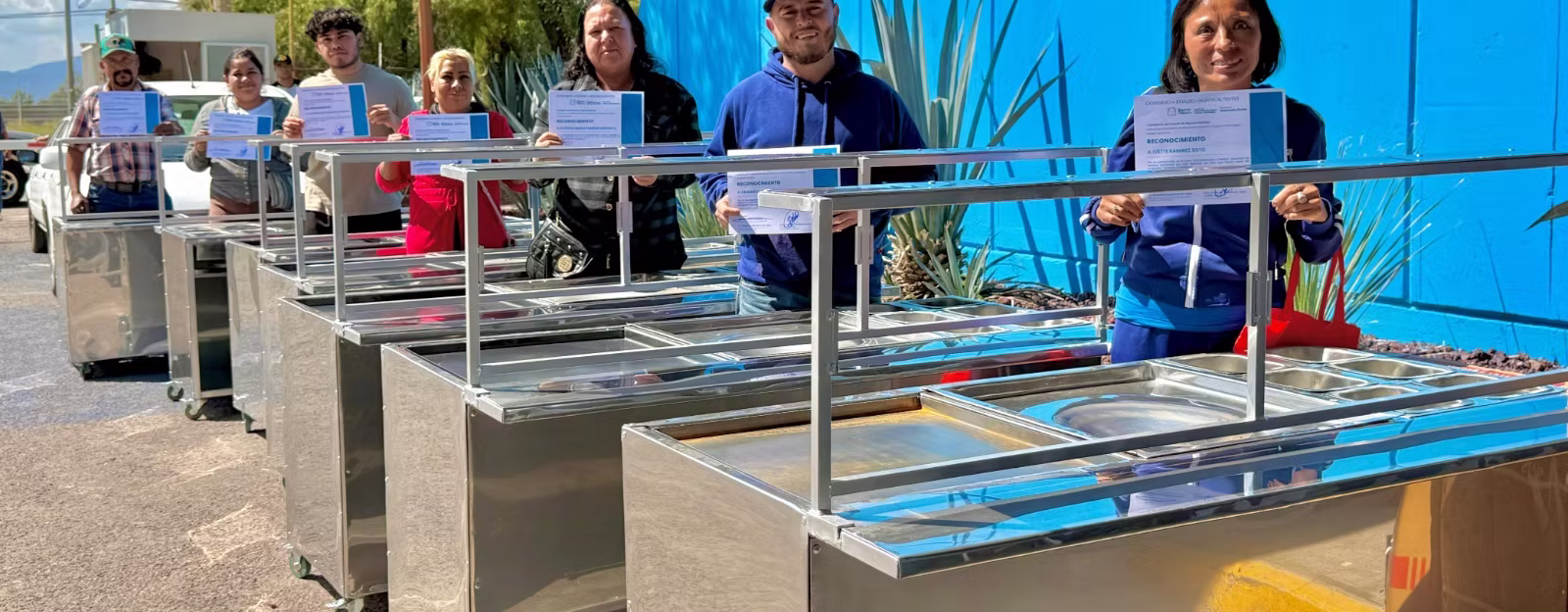 GOBIERNO DEL ESTADO APOYA A FAMILIAS DE AGUASCALIENTES CON EQUIPO Y CAPACITACIÓN PARA INICIAR SUS PROPIOS NEGOCIOS