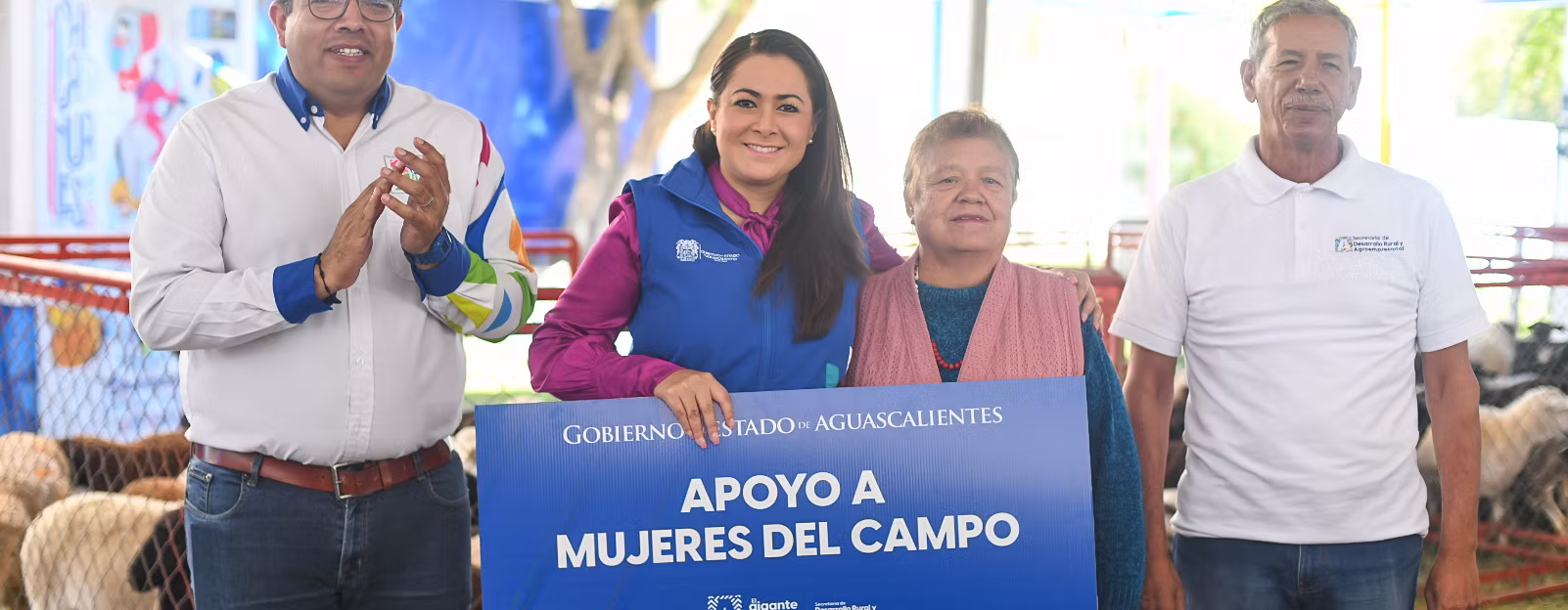 TERE JIMÉNEZ IMPULSA EL EMPRENDIMIENTO DE MUJERES DEL CAMPO CON ENTREGA DE BORREGOS TERE JIMÉNEZ IMPULSA EL EMPRENDIMIENTO DE MUJERES DEL CAMPO CON ENTREGA DE BORREGOS