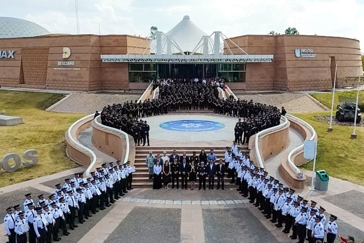 FORTALECE LEO MONTAÑEZ LA SEGURIDAD PÚBLICA EN AGUASCALIENTES CON 78 NUEVOS POLICÍAS