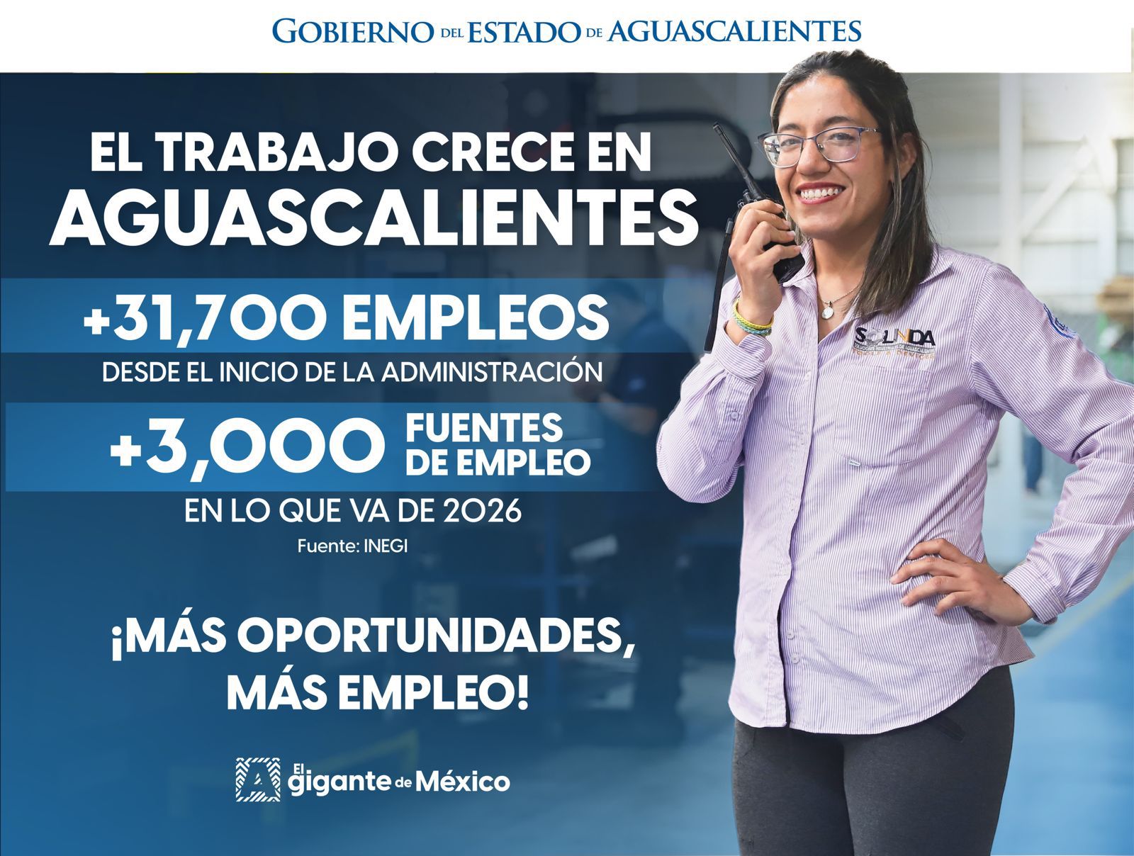 AGUASCALIENTES, UNO DE LOS ESTADOS CON MEJOR CALIDAD DE VIDA, MÁS EMPLEO Y MEJORES SALARIOS: INEGI AGUASCALIENTES, UNO DE LOS ESTADOS CON MEJOR CALIDAD DE VIDA, MÁS EMPLEO Y MEJORES SALARIOS: INEGI