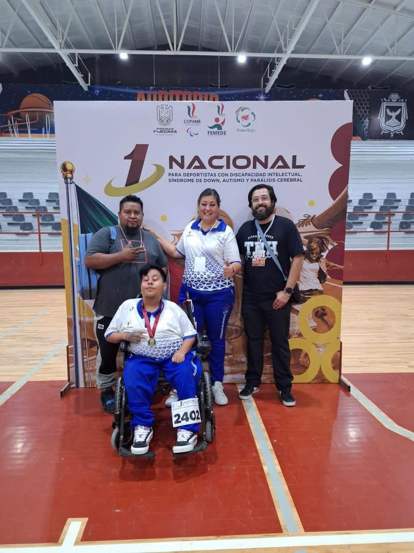La delegación de paratletas que representó a Aguascalientes en el Nacional para Discapacidad Intelectual