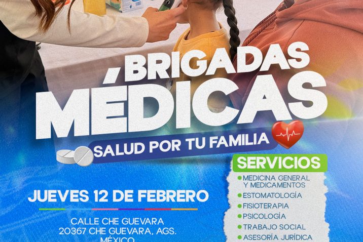 REALIZARÁ DIF MUNICIPAL BRIGADAS MÉDICAS MARTES 10 Y JUEVES 12 DE FEBRERO REALIZARÁ DIF MUNICIPAL BRIGADAS MÉDICAS MARTES 10 Y JUEVES 12 DE FEBRERO