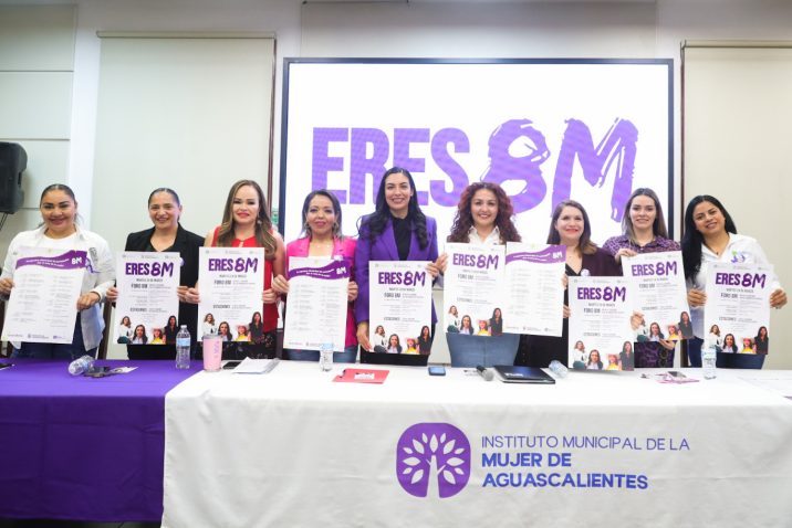 PRESENTA MUNICIPIO DE AGUASCALIENTES PROGRAMA DE ACTIVIDADES POR EL MES DE LA MUJER