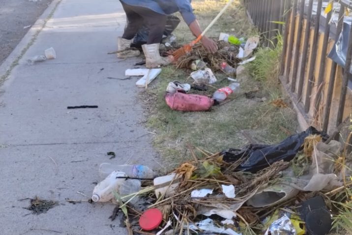 REFUERZA MUNICIPIO DE AGUASCALIENTES LIMPIEZA DEL CANAL EN LA COLONIA LA ESTRELLA
