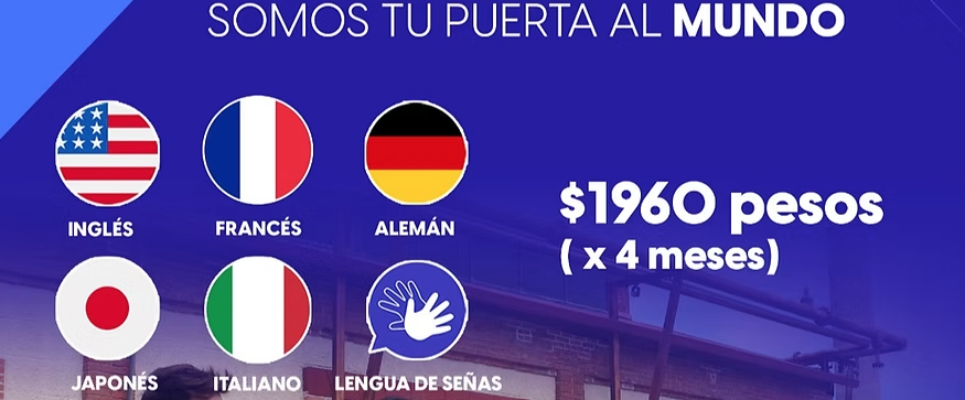 APRENDE ​​INGLÉS, FRANCÉS, ALEMÁN, ITALIANO, JAPONÉS Y MÁS EN EL CENTRO DE IDIOMAS DEL ESTADO