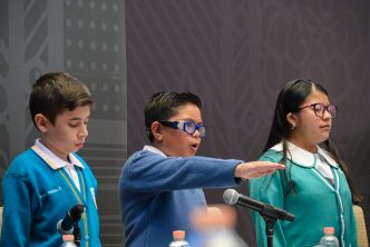 ASISTE LEO MONTAÑEZ AL CABILDO INFANTIL Y JUVENIL; LE DAN VOZ A LA NIÑEZ DE AGUASCALIENTES