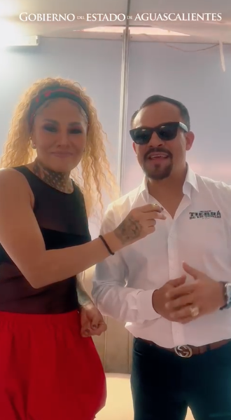 Juan Manuel Márquez y la Barbie Juárez ya están en Plaza Patria para el torneo internacional de box “Tierra de Victorias”.