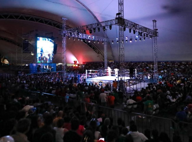 Lucha Libre en el Foro de las Estrellas de la #FNSM26