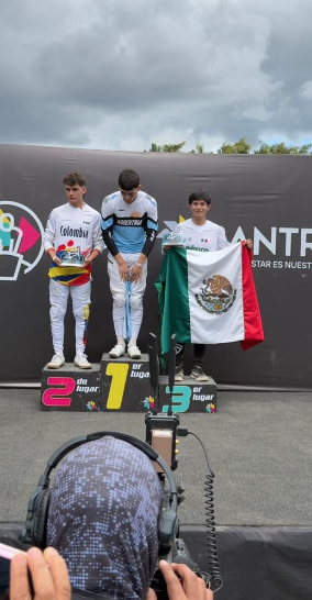 El aguascalentense Héctor Iván García Márquez conquistó dos medallas de bronce en el Campeonato Centroamericano y del Caribe 2026 de ciclismo BMX