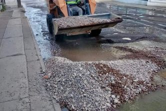 REFUERZA MIAA REHABILITACIÓN DE RED SANITARIA EN CALLE JOSEFA ORTIZ Y LÓPEZ MATEOS