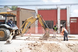 ZONA CENTRO DE LA CIUDAD SE VERÁ BENEFICIADA CON UNA MEJOR RED DE ALCANTARILLADO SANITARIO