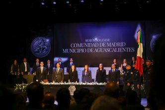 RECONOCE AYUNTAMIENTO DE AGUASCALIENTES A LA SEÑORA ISABEL DÍAZ AYUSO