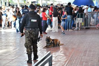 INVITA POLICÍA MUNICIPAL A PRESENCIAR EXHIBICIONES DEL GRUPO K-9 EN LA ISLA SAN MARCOS