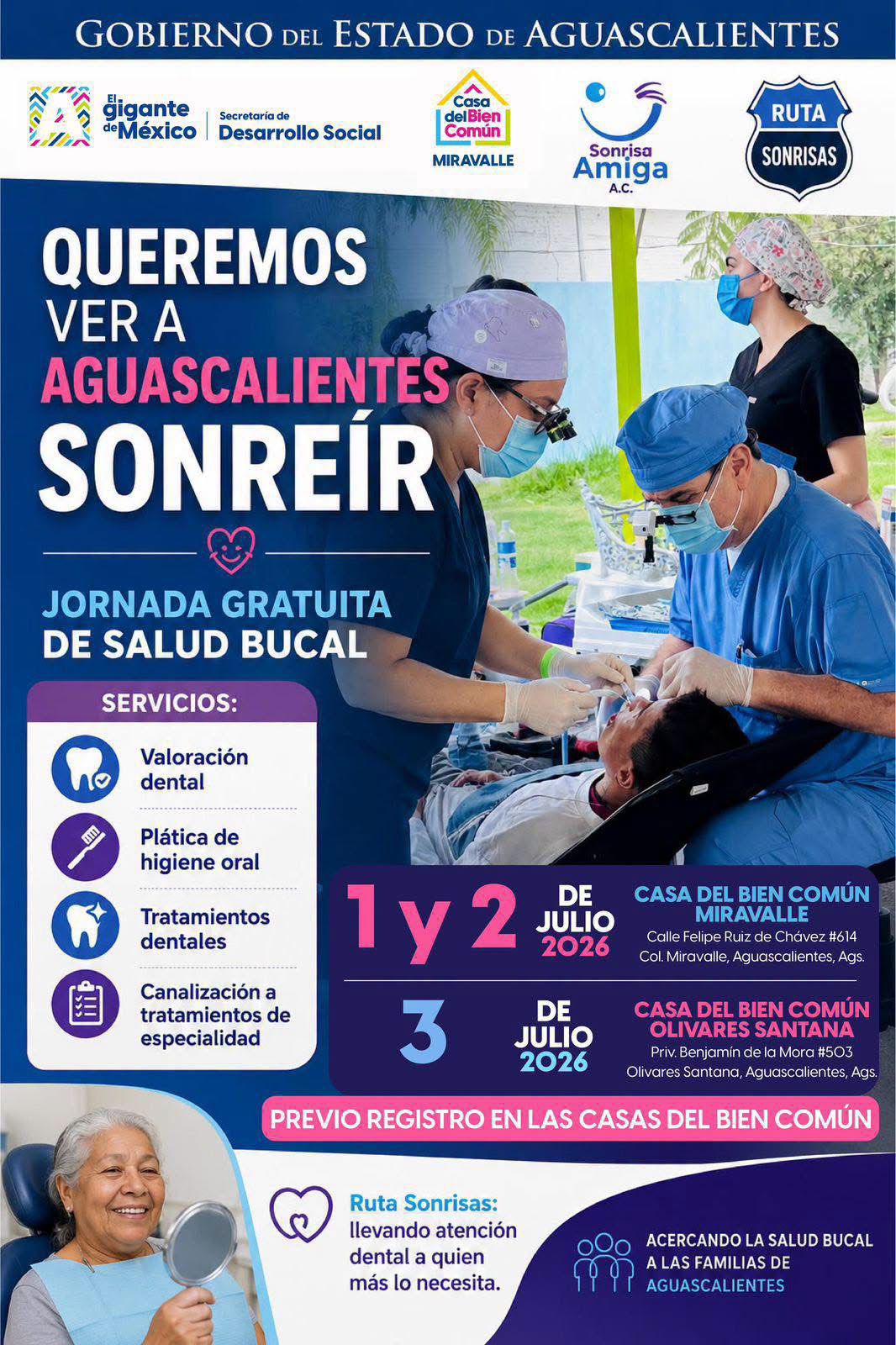 🦷 ¡Queremos ver a Aguascalientes sonreír! 😁