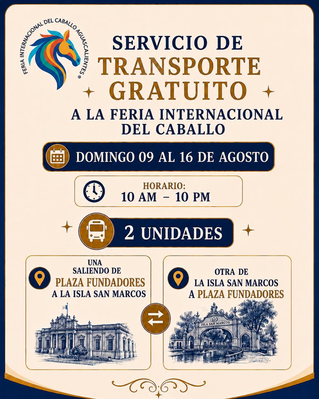 ¡Te llevamos sin costo a la Feria Internacional del Caballo!