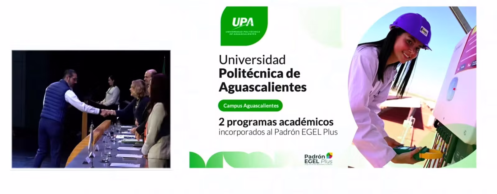 RECONOCEN A DOS CARRERAS DE LA UNIVERSIDAD POLITÉCNICA DE AGUASCALIENTES POR SU CALIDAD EDUCATIVA
